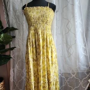 Urban Outfitters Size Large Yellow Sundress
